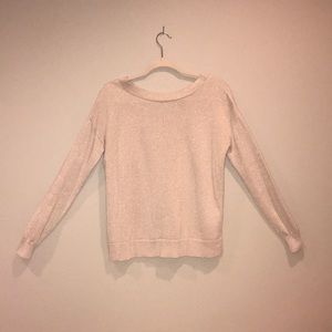 Gold glitter sweater.